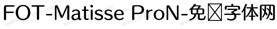FOT-Matisse ProN字体转换